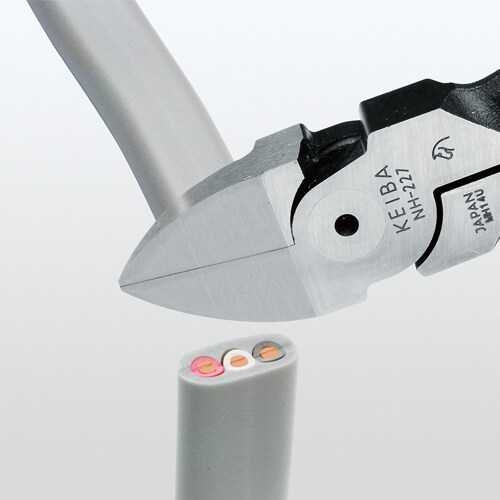 強力型電工ニッパー(ばね付)EA536GA−175