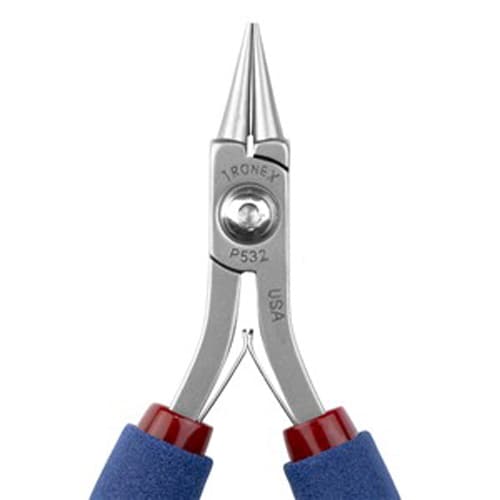 精密プライヤー(ばね付)EA537T−21