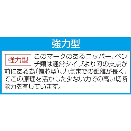 強力型ラジオペンチ(ばね付) EA537W−150