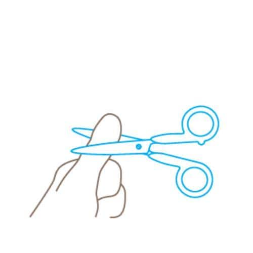 万能はさみ(セーフティー)EA540GM−5