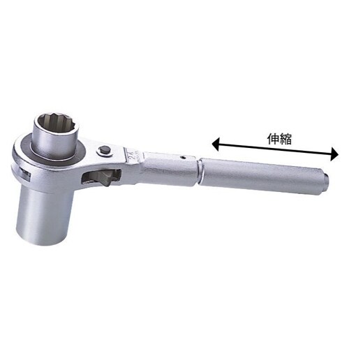 本管用両口ラチェットレンチEA546Z−42