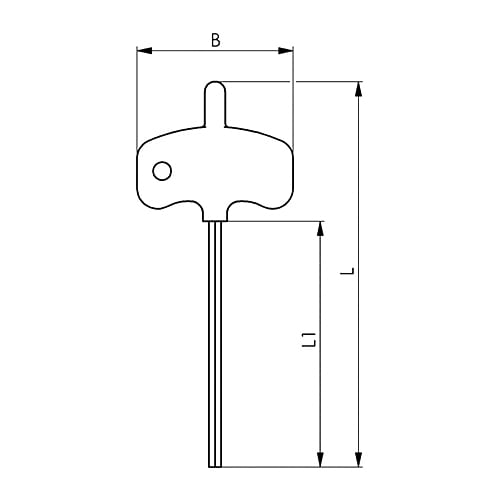 TORXフラッグドライバー EA573AT−109
