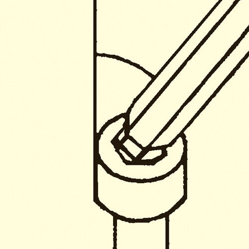 HexドライバーセットEA573KV−1