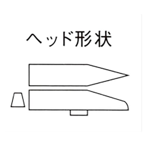 屋根板金用ハンマー EA575YN−17