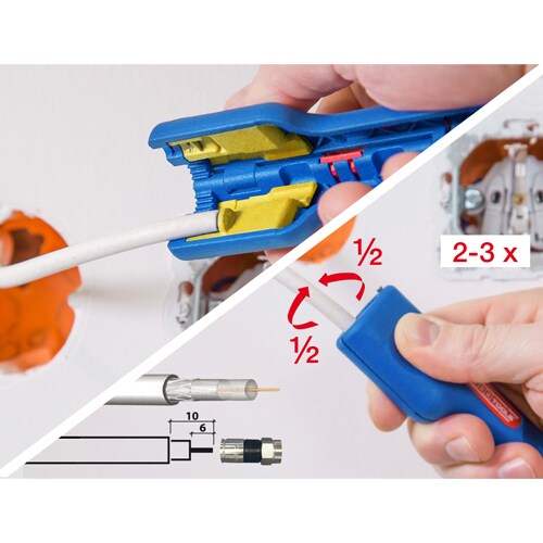 同軸ケーブルストリッパー EA580WM