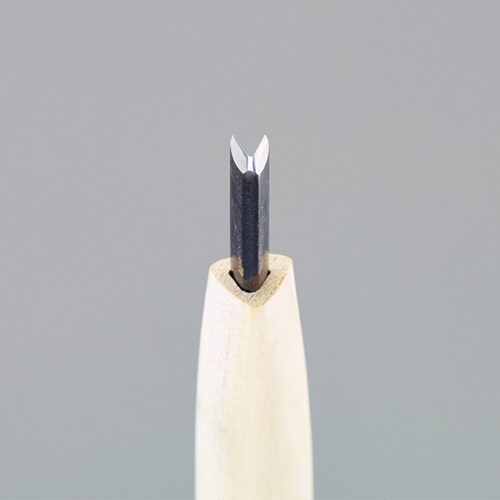 彫刻刀(底丸三角型) EA588MX−4.5