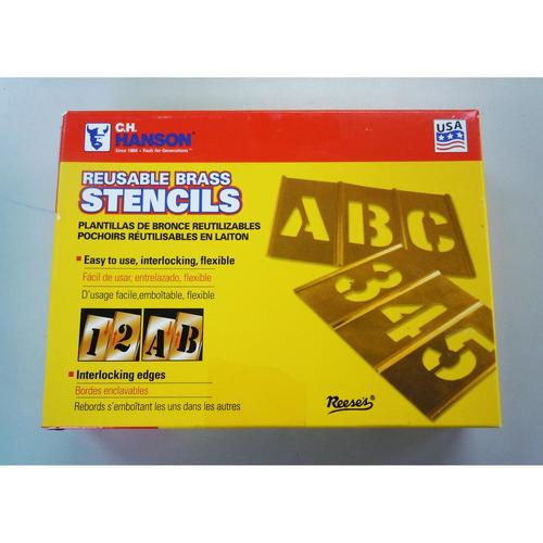 ステンシルプレートセット(真鍮)EA591BX−9