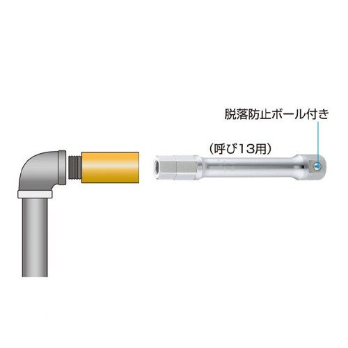 ラチェットレンチ用ソケットEA602AZ−13