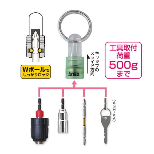携帯用ビットホルダー EA611KA−50