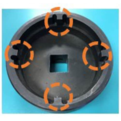 ベアリングナット用レンチ EA613NY−80