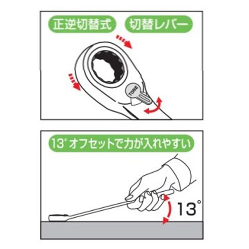 コンビネーションレンチセットEA614HB