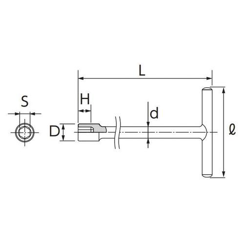 T型BOXレンチ EA618GH−10