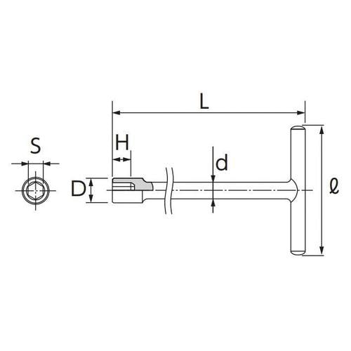 T型BOXレンチ EA618GH−8