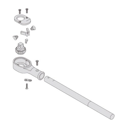 ラチェットハンドルEA618LA−101A