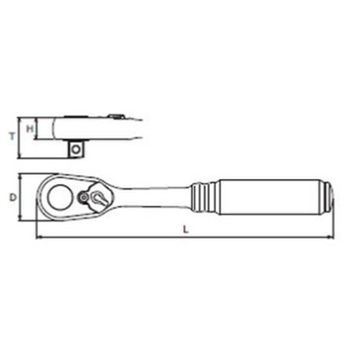 ラチェットハンドルEA619BA−2A