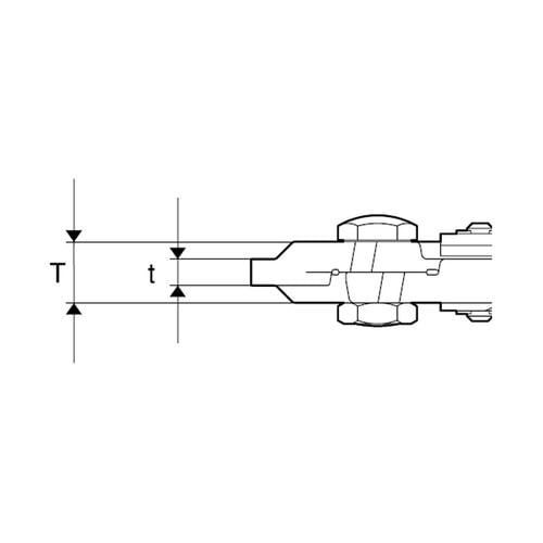 ロープスリーブ圧着工具 EA628SW