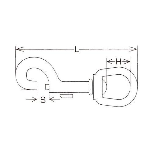 スイベルスナップ EA638AF−92
