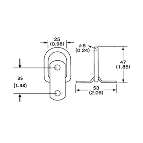 ウォール金具(ステンレス製) EA638BT−11