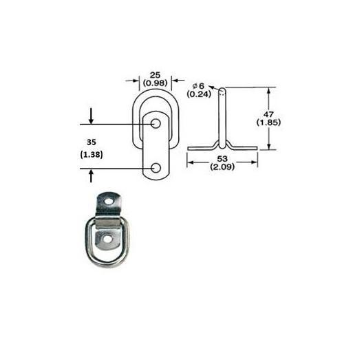 ウォール金具(ステンレス製) EA638BT−11