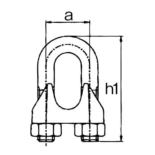 ワイヤークリップ EA638CL−56