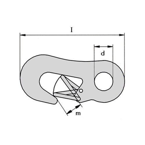 ロープ用牽引フック EA638CY−2