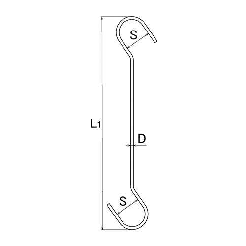 S型ロングフック EA638DW−32