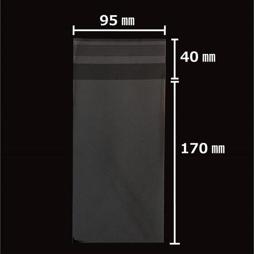 OPP袋テープ付40μ100枚オ−095 ×10