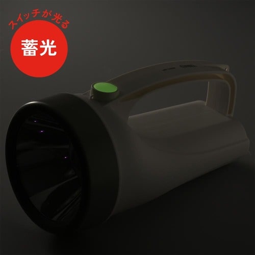 V電池付LED強力ライト 1435B7