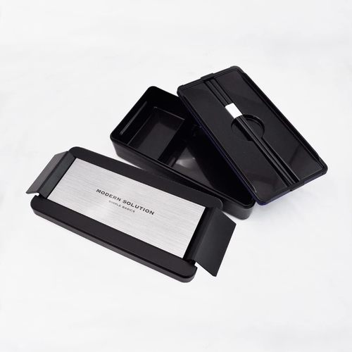 メンズ ランチボックス 1段 保冷バック付 HA