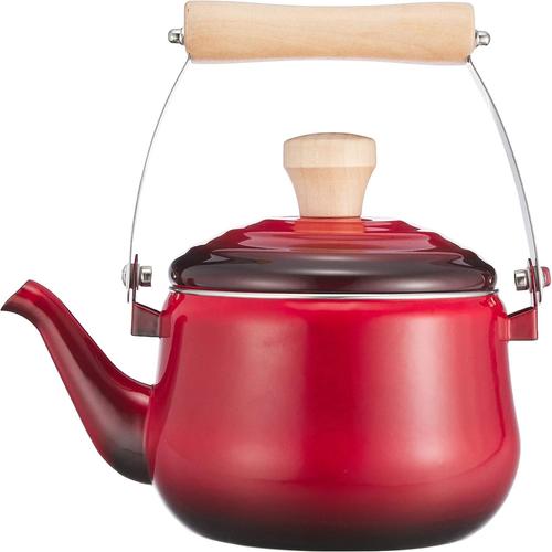 ケトル 1.6L ホーロー レッド