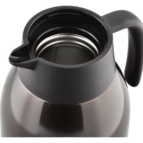 卓上ポット レバー式栓 1.4L ブラウン