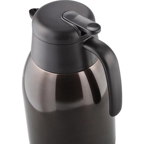 卓上ポット レバー式栓 1.9L ブラウン