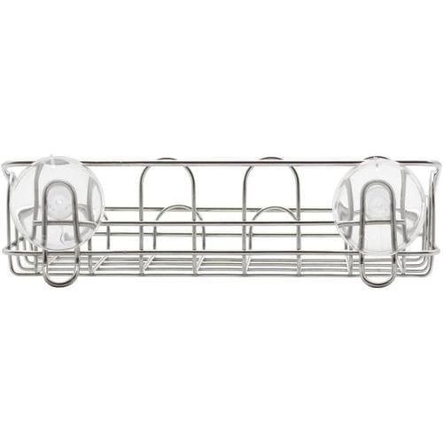 たわしラック ステンレス 吸盤式 2セット