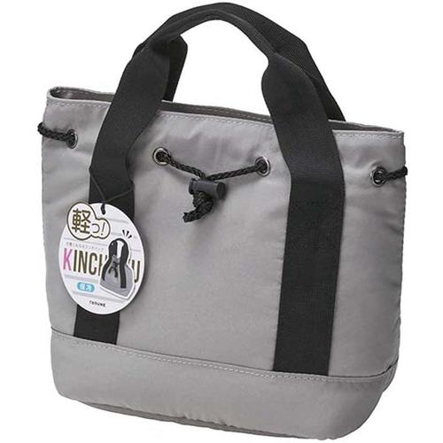巾着にもなる保冷ランチバッグ LG