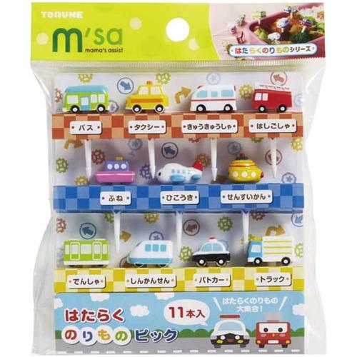 はたらくのりものピック 11本入 2セット