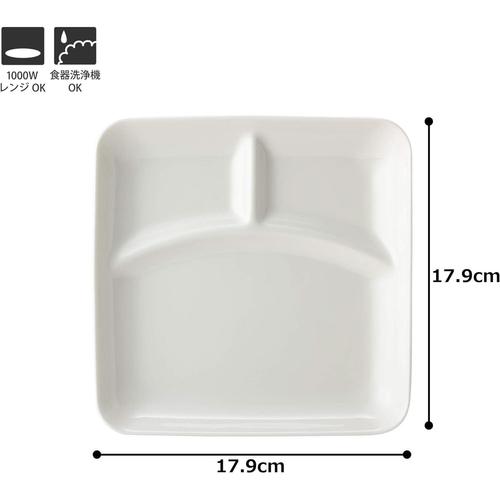 スクエアランチプレート18 ボニー 2セット