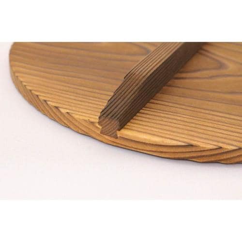 鍋蓋 焼杉 16cm 2セット
