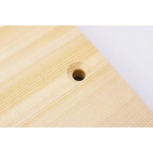 まな板 木製 卓上まな板 穴明 2セット