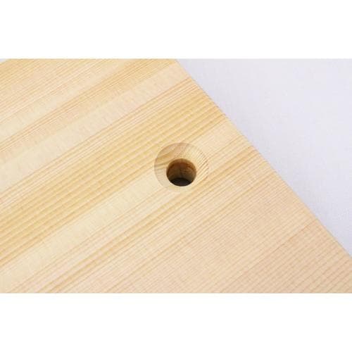 匠の工房 まな板 木製 穴明 普通幅