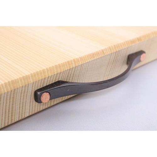 木製 金具取手付幅広まな板