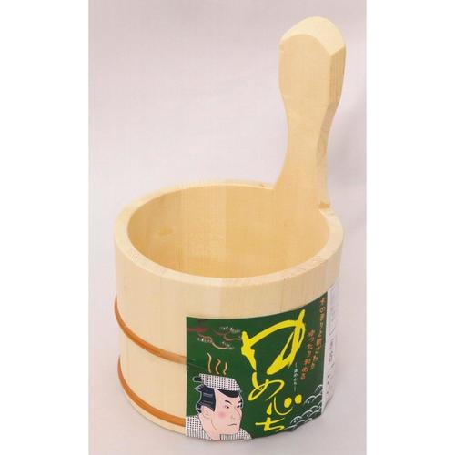 天然木 湯桶 手付湯桶