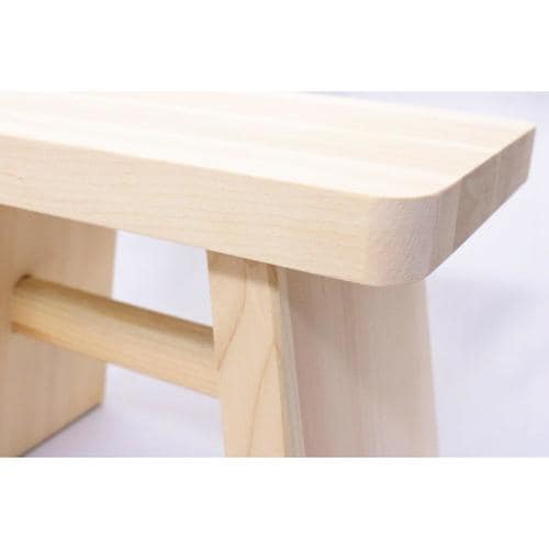 天然木 風呂椅子 M