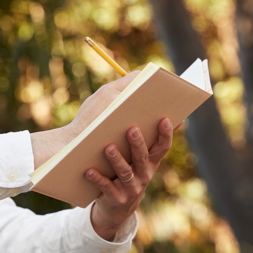 MDノートカバー A5 紙 ハードタイプ