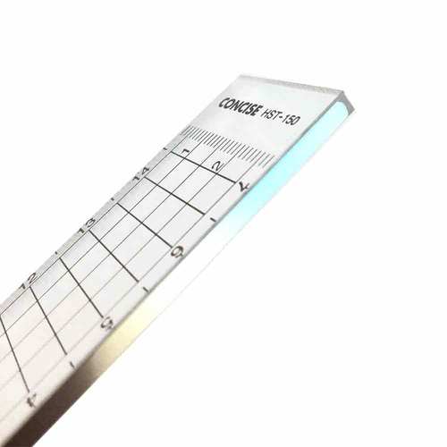 直定規 方眼カッテイングスケール15cm 3セット