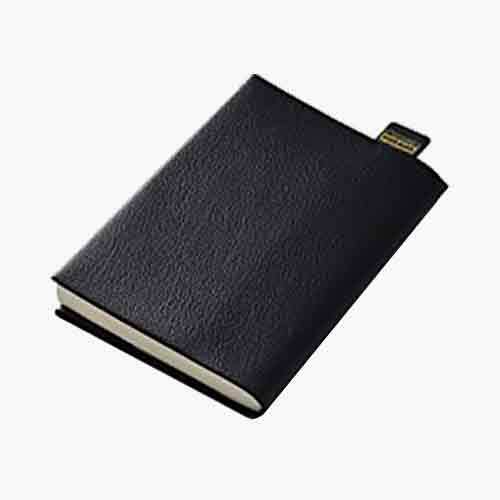 皮革調ブックカバー文庫サイズ(大)しおり付2セット