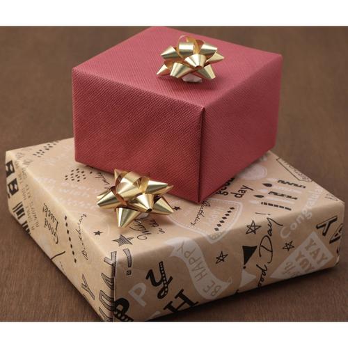 包装紙 Eカラー レッド 10セット