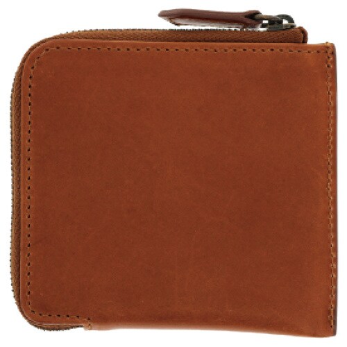シルヴァノ・ビアジーニ 牛革 ミニ財布 ブラウン