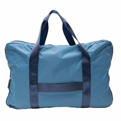 TE パッカブル ボストンバッグ ブルー