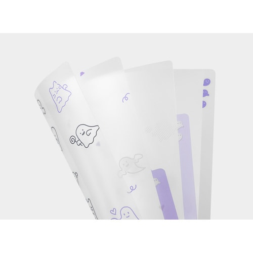 クリアホルダー A5 おばけ柄 10セット