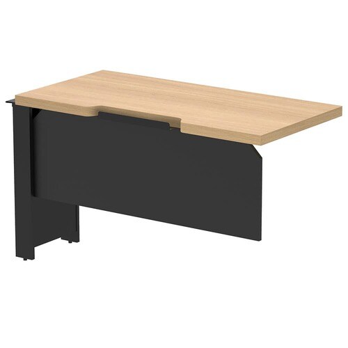 ソリード増連W1200D600オークブラック